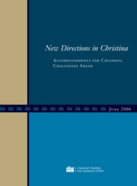 Download Report "New Directions in Christina"